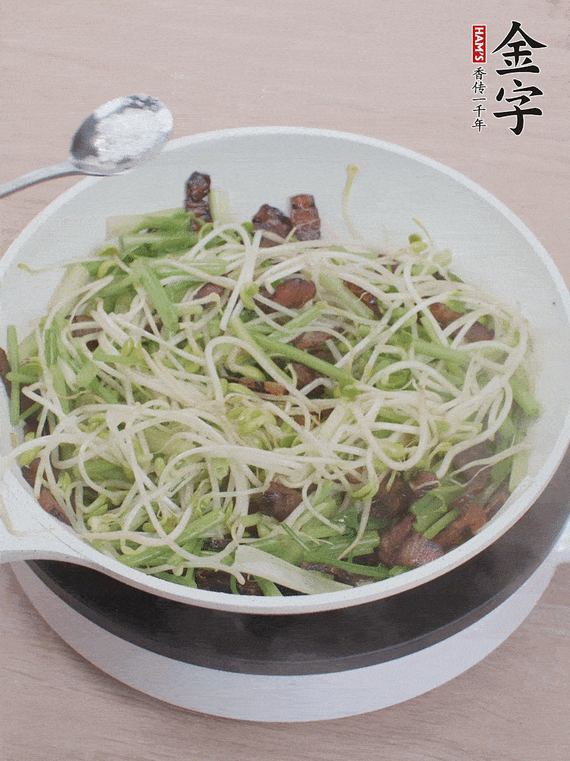 1點鹽、糖調(diào)味。